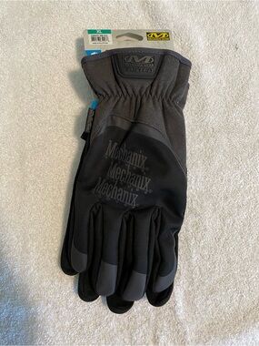 Men's FastFit Black Gloves Size XL
